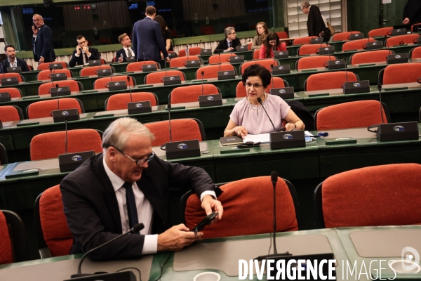 Cession au parlement europeen du 16 juillet 2024