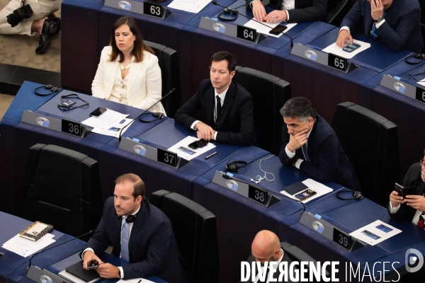 Cession au parlement europeen du 16 juillet 2024