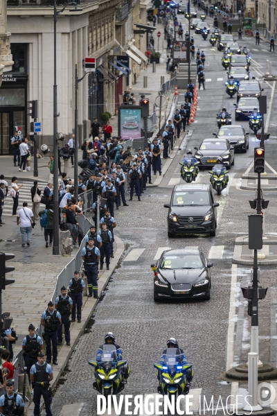 PARIS 2024 : Delegations des chefs d Etat etrangers