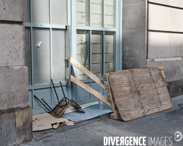 JO, 2024, gare du nord, un abri de SDF