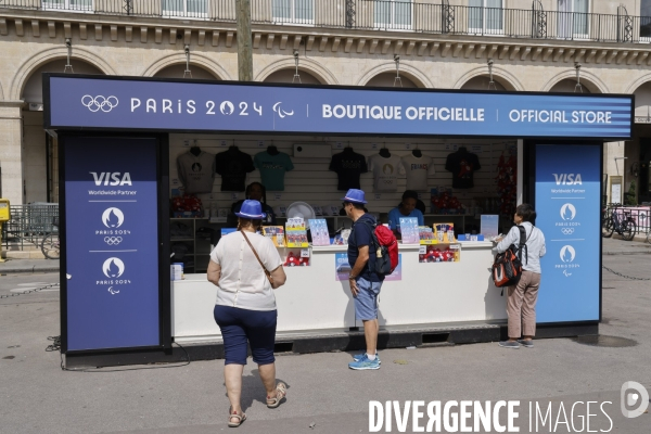 Les jeux olympiques dans paris