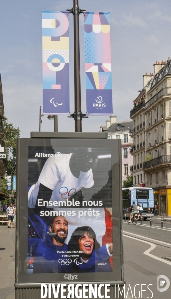 Les jeux olympiques dans paris