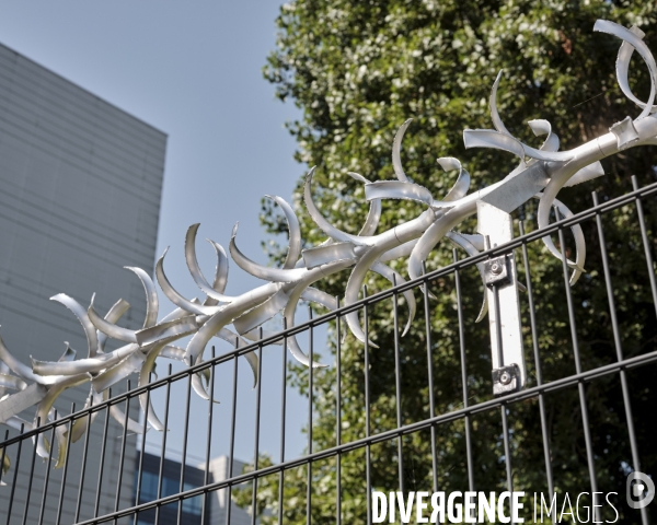 Paris été 2024, nouveau dispositif de barrière sécurisée ,