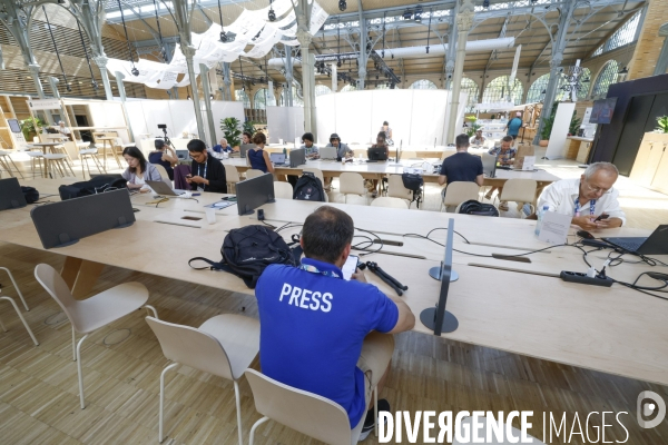 Paris media centre paris 2024 jeux olympiques