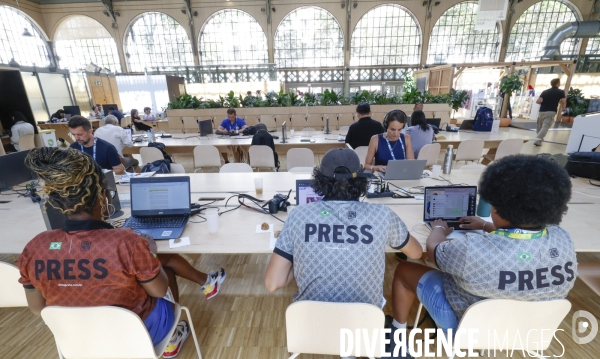 Paris media centre paris 2024 jeux olympiques