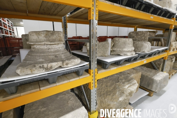 Les reserves du pole archeologique de la ville de paris