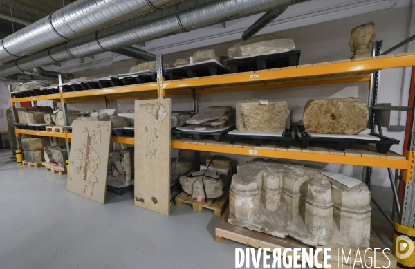 Les reserves du pole archeologique de la ville de paris