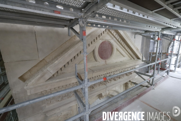 Travaux de restauration de l eglise de la sainte trinite
