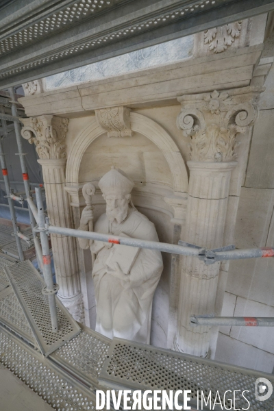 Travaux de restauration de l eglise de la sainte trinite
