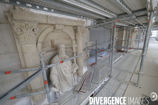Travaux de restauration de l eglise de la sainte trinite