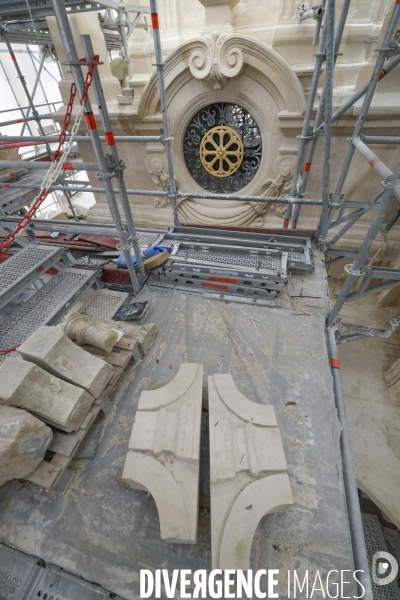Travaux de restauration de l eglise de la sainte trinite