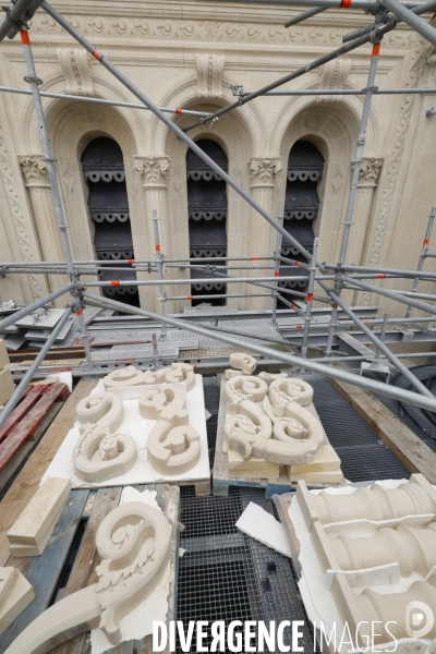 Travaux de restauration de l eglise de la sainte trinite
