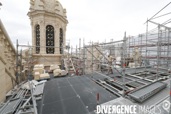 Travaux de restauration de l eglise de la sainte trinite