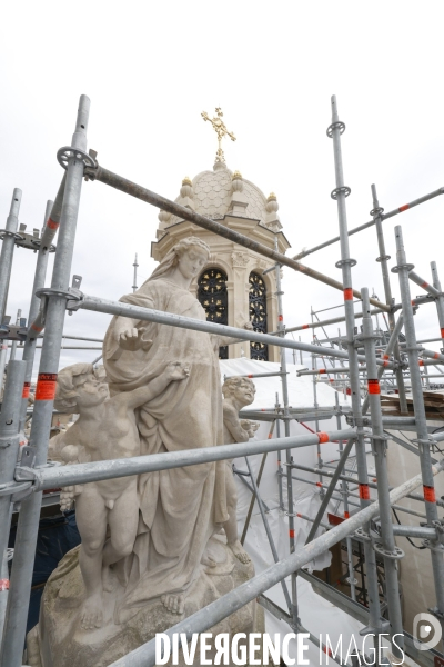 Travaux de restauration de l eglise de la sainte trinite