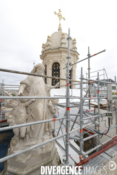 Travaux de restauration de l eglise de la sainte trinite