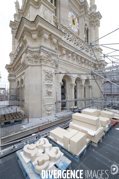 Travaux de restauration de l eglise de la sainte trinite