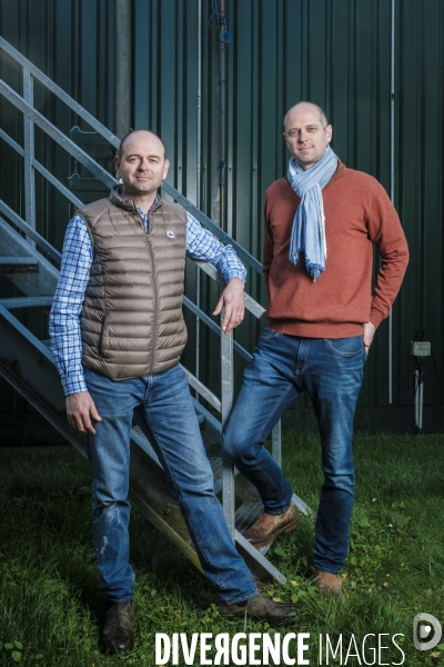 Les freres Quaak a la ferme d Arcy