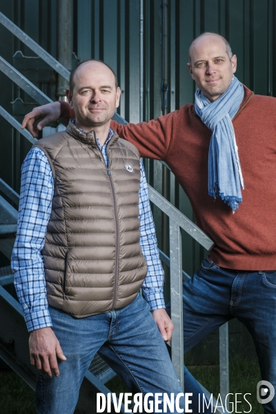 Les freres Quaak a la ferme d Arcy