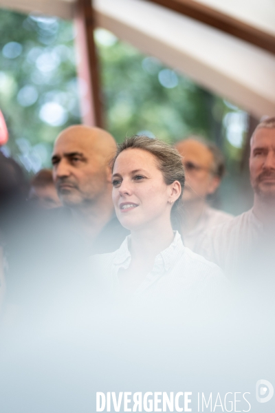 Portrait de Lucie Castets