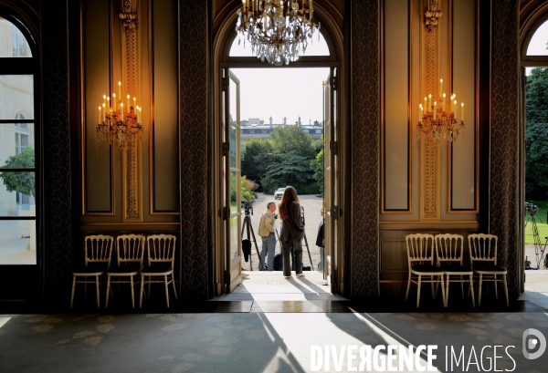 Vue interieure du Palais de l Elysee 