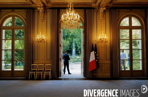 Vue interieure du Palais de l Elysee 
