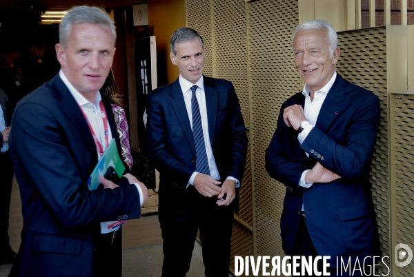 Rodolphe Saadé avec Patrick MARTIN