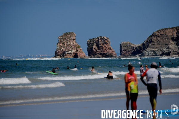 Hendaye / Les deux jumeaux