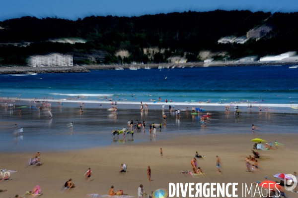 Hendaye / ecole de surf