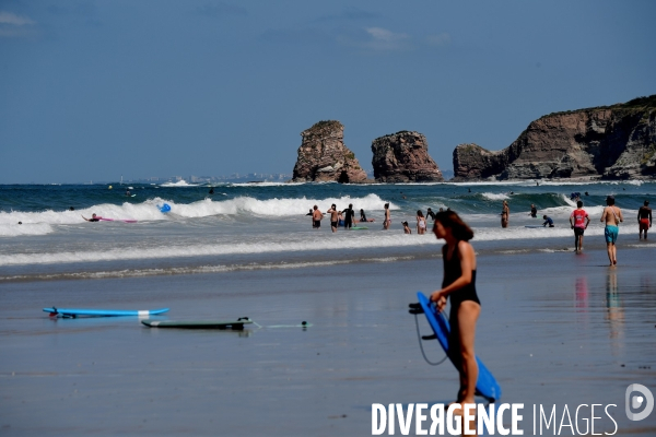 Hendaye / Les deux jumeaux