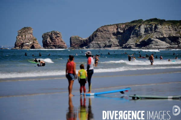 Hendaye / Les deux jumeaux