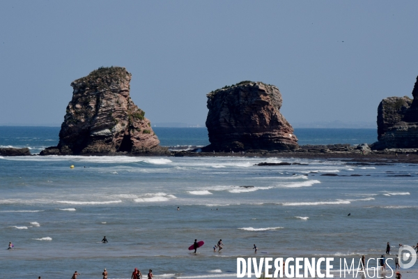 Hendaye / Les deux jumeaux