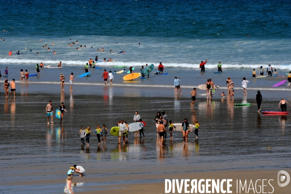 Hendaye / ecole de surf