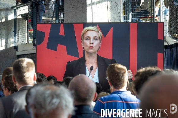 Meeting du NFP au Campus d été du PS