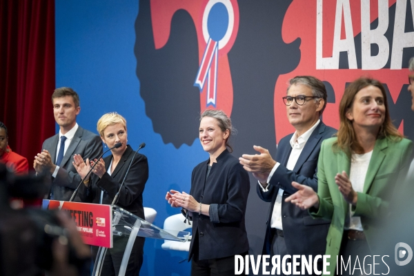 Meeting du NFP au Campus d été du PS