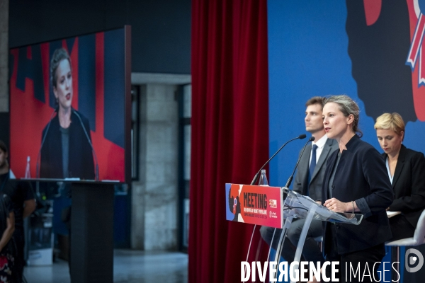 Meeting du NFP au Campus d été du PS