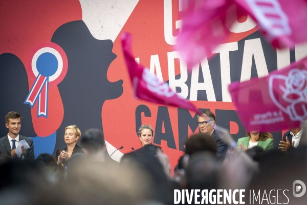 Meeting du NFP au Campus d été du PS