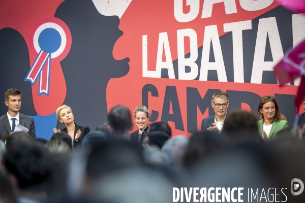 Meeting du NFP au Campus d été du PS