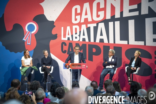 Meeting du NFP au Campus d été du PS