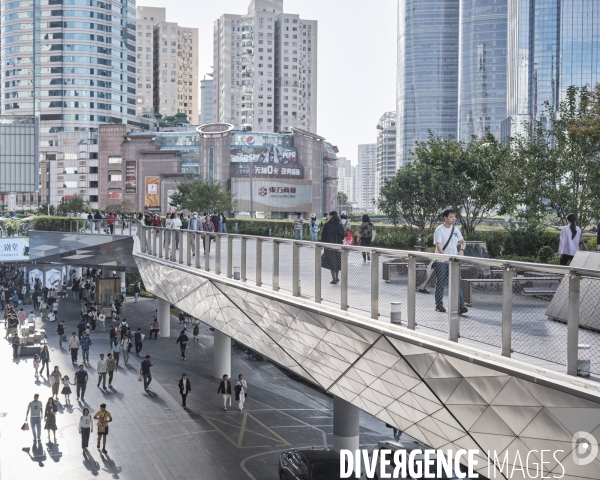 Shanghaï ,centres commerciaux de  Xujiahui