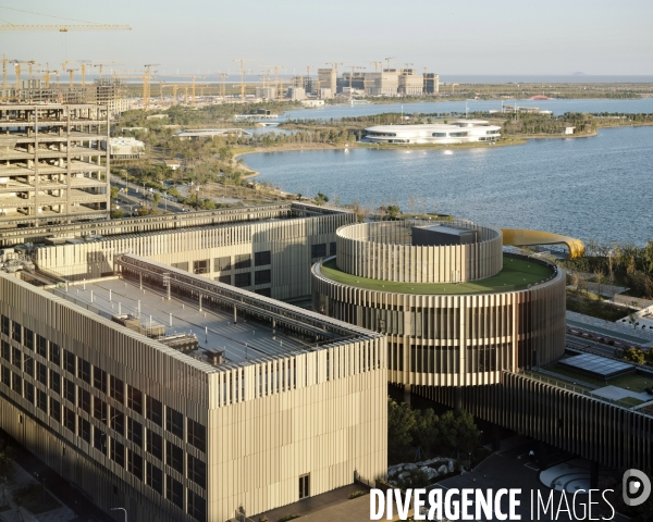 Shanghai, Lingang, les nouveaux quartiers d’affaires autour du lac
