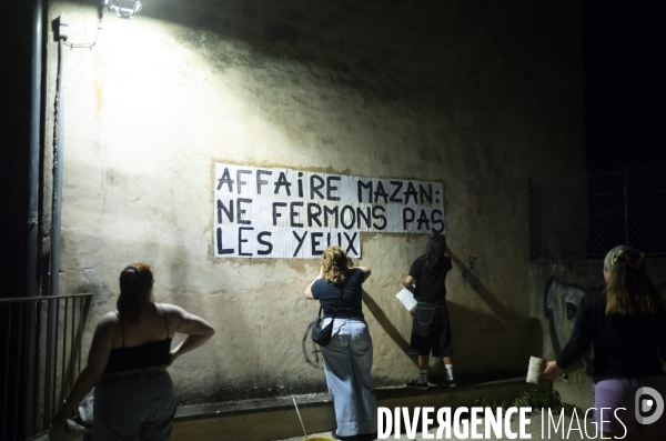 Viols de Mazan et collage féministe