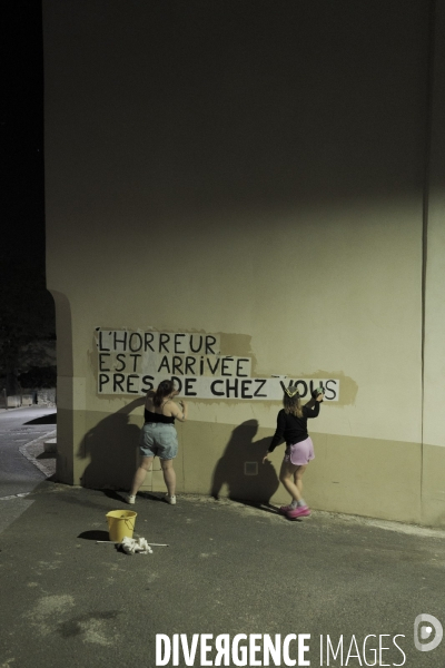Viols de Mazan et collage féministe