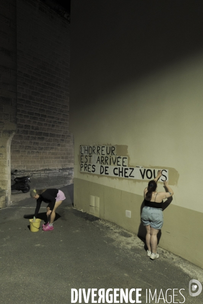 Viols de Mazan et collage féministe