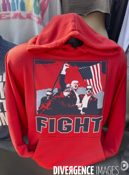 Tee-shirts donald trump apres la tentative d assassinat
