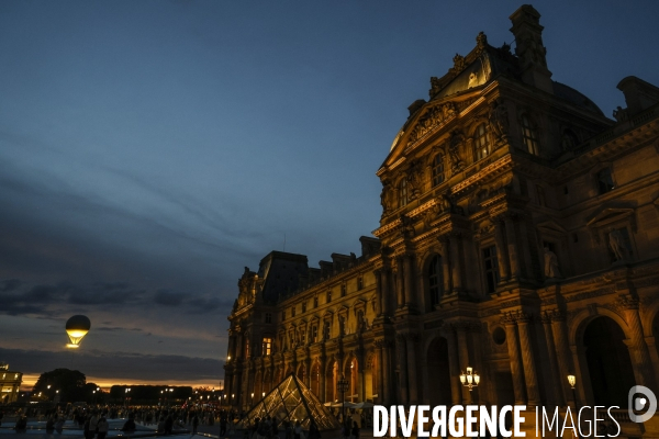 La vasque olympique s envole des tuileries
