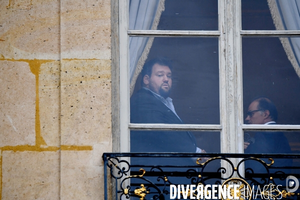 Passation de pouvoir entre Gabriel Attal et Michel Barnier