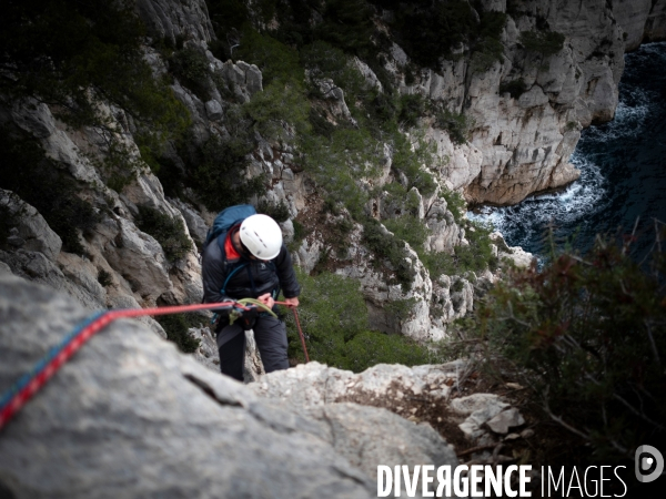 Escalade dans les calanques