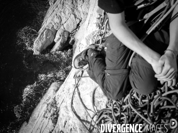 Escalade dans les calanques