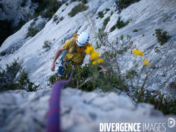 Escalade dans les calanques