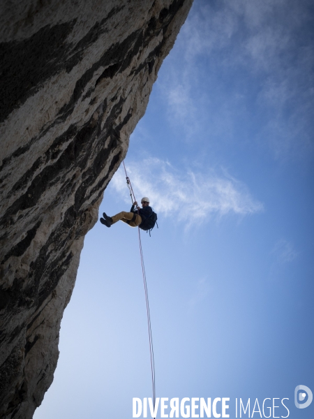 Escalade dans les calanques